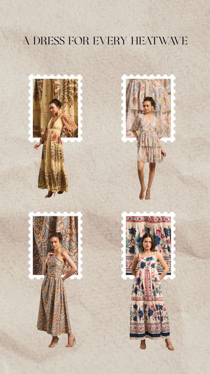 A Dress for Every Heatwave - Ethnic Print Collection